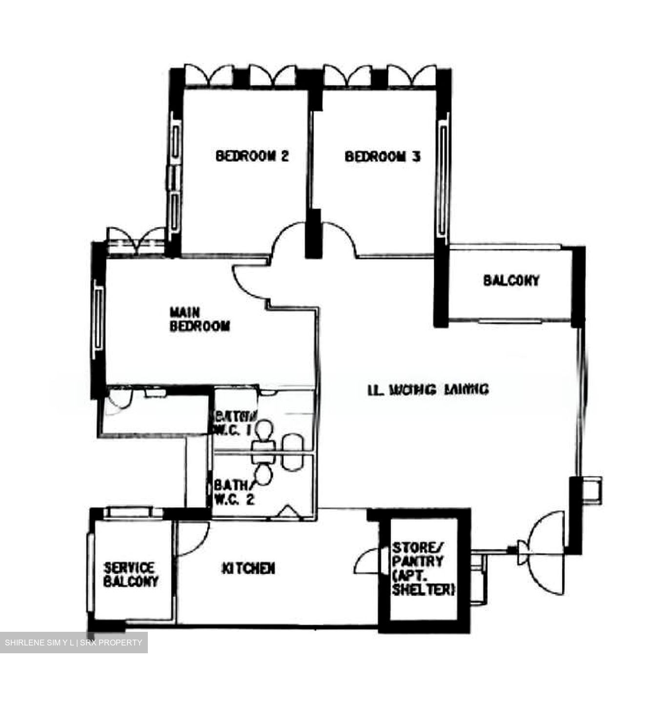 Blk 956 Hougang Street 91 (Hougang), HDB 5 Rooms #560094711